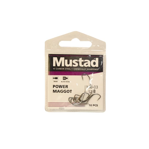Mustad Ultra Np Power Maggot Spade Barbed 16 10db/csomag