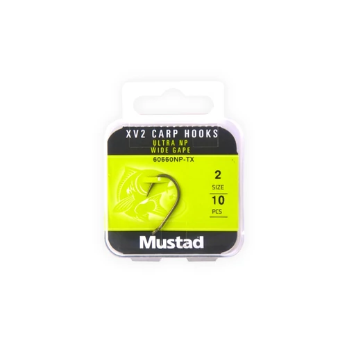 Mustad Ultra Np Carp Xv2 Widegape 1 10db/csomag
