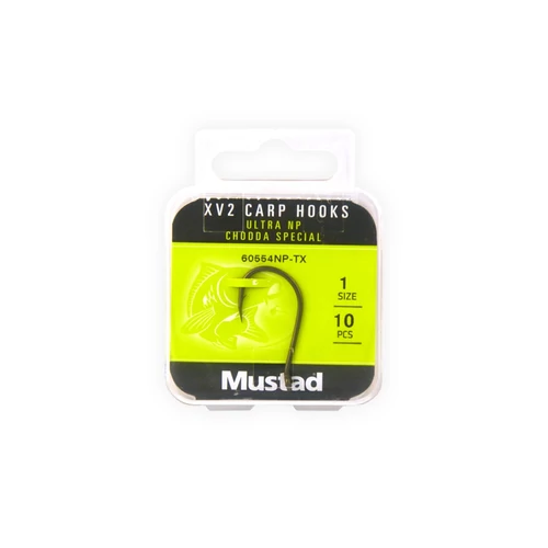 Mustad Ultra Np Carp Xv2 Chodda Special 1 10db/csomag