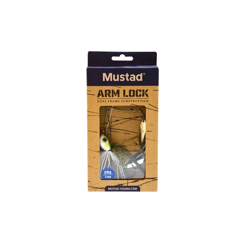 Mustad Arm Lock Spinnerbait 10gpearl White