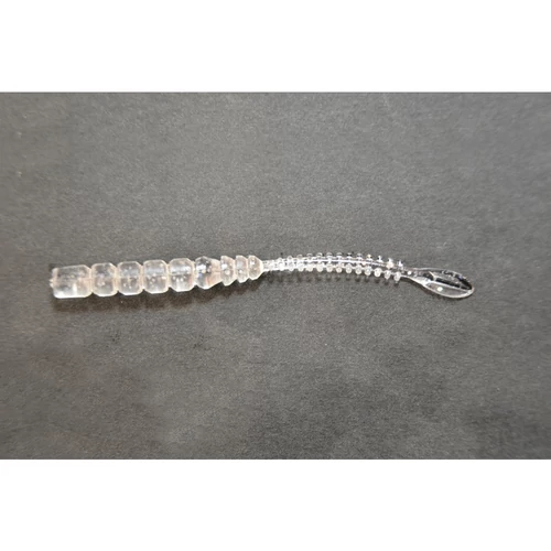 Mustad Aji Beaver Tail 2.5 Clear Chartreuse 12db/csomag