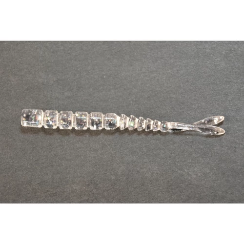 Mustad Aji Split Tail 2 Clear Rainbowglitter 12db/csomag