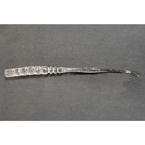 Mustad Aji Straight Tail 3 Clear Chartreuse 12db/csomag