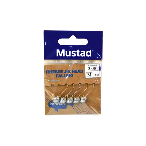 Mustad Finesse Jig Head Nb. 6 0.8G5db/csomag