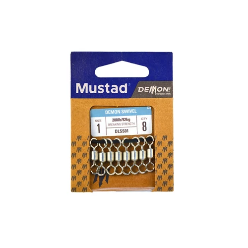 Mustad Ss Rolling Swivel 6/0 4db/csomag