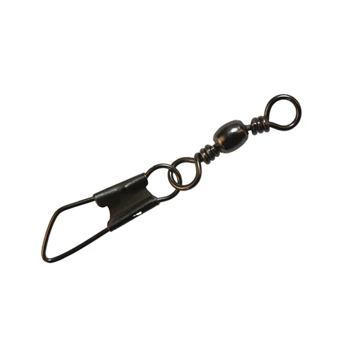 Mustad Barrel Swivel With Safety Snap 16×A0 10db/csomag