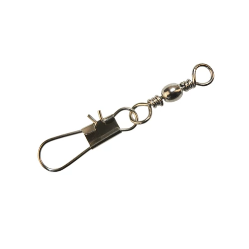 Mustad Barrel Swivel With Interlock Snap 12×B1 10db/csomag