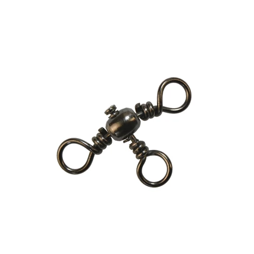 Mustad Barrel Three Way Cross Swivel 10 10db/csomag