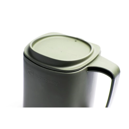 Ridgemonkey Thermo Mug Duplafalu Bögre -gunmetalgreen