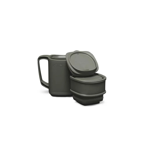 Ridgemonkey Thermomug Dlx Brew Setgreen Duplafalú Bögre Tárolókkal