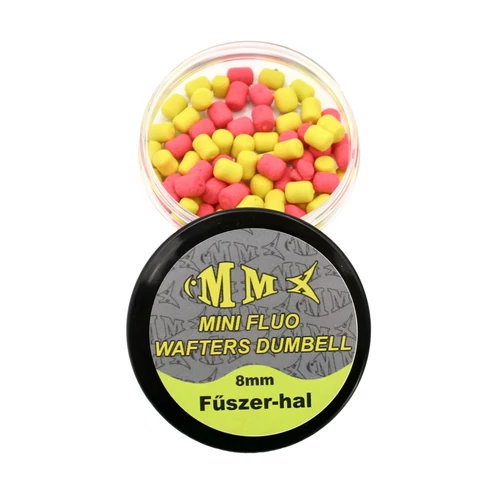 MMX Mini Fluo Wafter Dumbell 7mm Fűszer hal