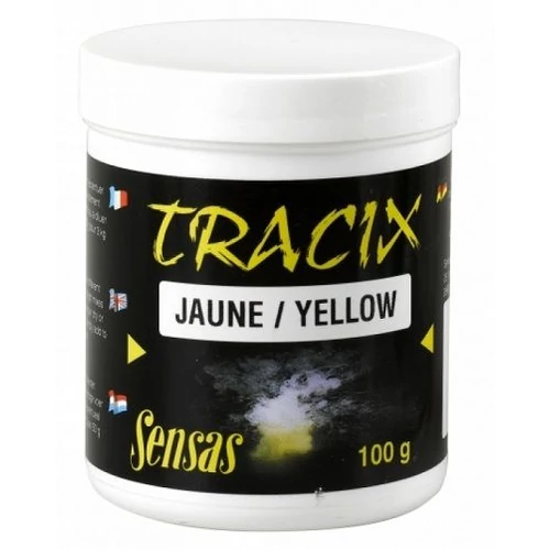 Sensas Tracix sárga (etetőanyag színező) 100g