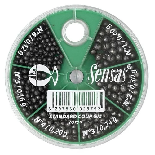 Sensas Sörét ólom szett Standard (0,12-0,4g)