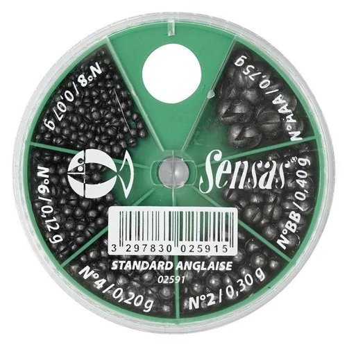 Sensas Sörét ólom szett Standard (0,07-0,75g)