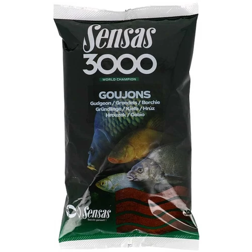 Sensas Etetőanyag 3000 Gudgeon (küllő) 800g