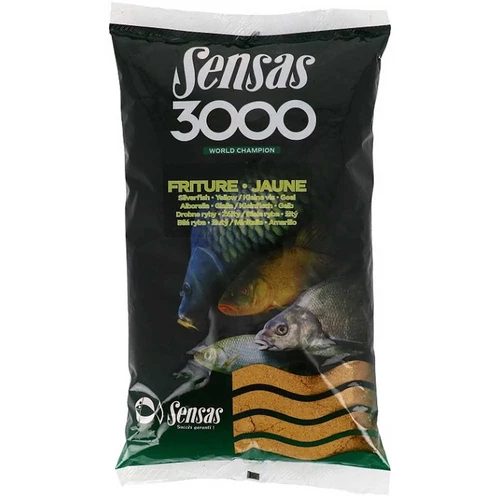 Sensas Etetőanyag 3000 Friture Jaune (apró hal sárga) 800g