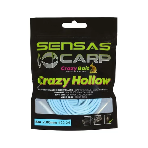 Sensas Csőgumi Crazy Hollow 5m 2,8mm