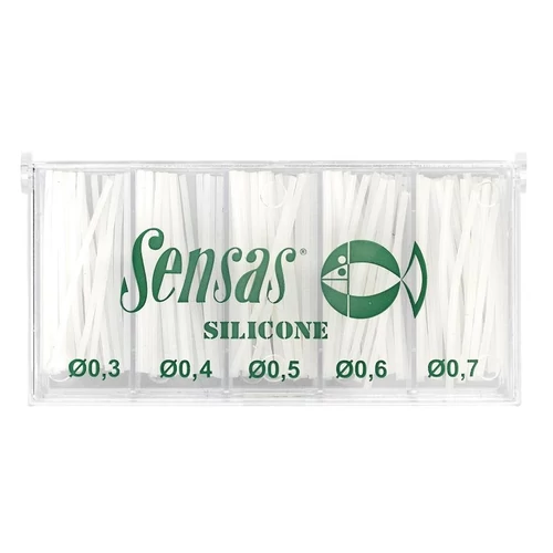 Sensas Szilikon úszórögzítő szett Power úszó-ra (0,3-0,7 mm)