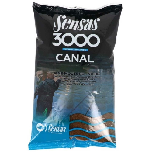 Sensas Etetőanyag 3000 Canal Noire Fine (csatorna fekete finom) 1kg