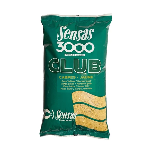 Sensas 3000 Club Carpes Jaune (ponty-sárga) 1kg