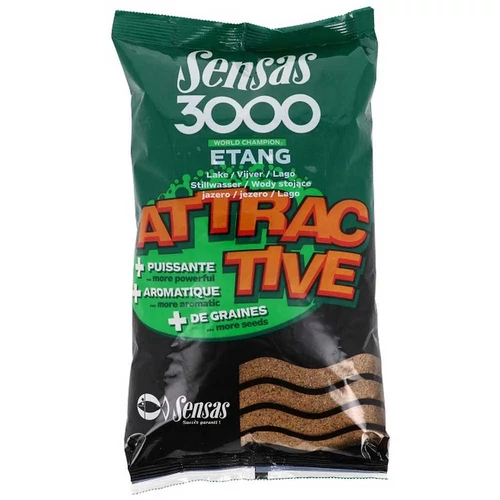 Sensas Etetőanyag 3000 Attractive Lake (tavak) 1kg
