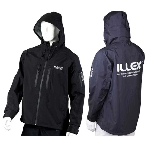 ILLEX Kabát Black Illex Rain M