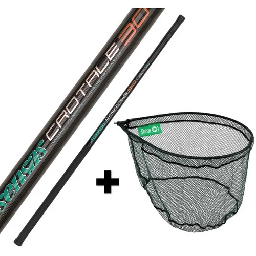 Sensas Merítő nyél Crotale 3m 3 rész + Merítőfej