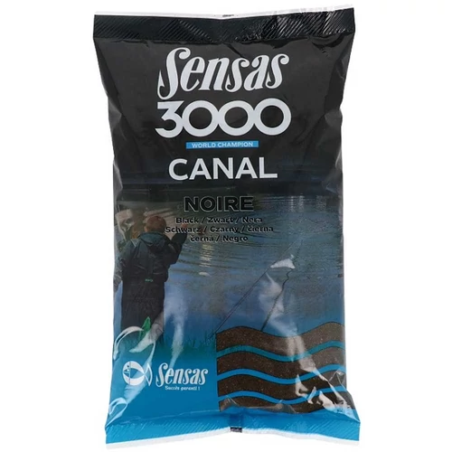Sensas Etetőanyag 3000 Super Canal Black (csatorna fekete) 1kg