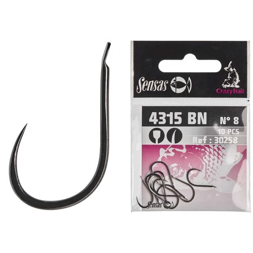 Sensas Crazy Bait 4315 Barbless 12 (10db)
