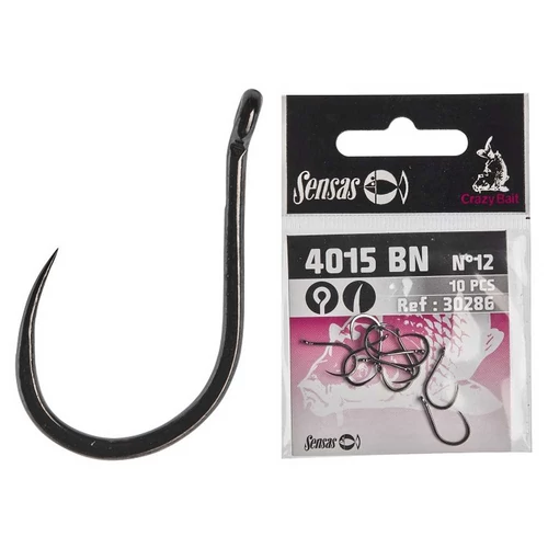 Sensas Crazy Bait 4015 Barbless Eyed 12 (10db)