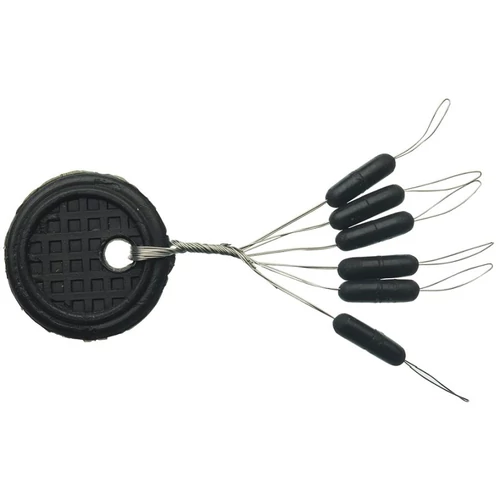 Sensas Stopper Black Straight M (6db)