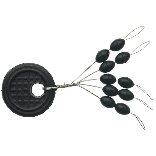 Sensas Stopper Black Oval M (10db)