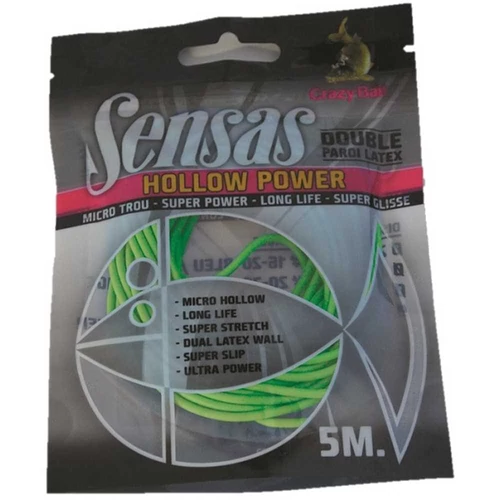 Sensas Csőgumi Crazy Hollow Power 5m 4,0mm