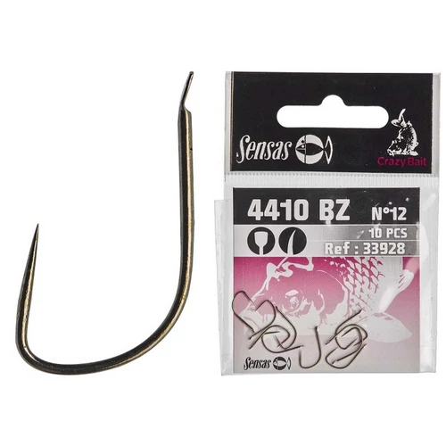 Sensas Crazy Bait 4410 Barbless 12 (10db)