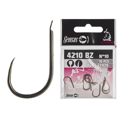 Sensas Crazy Bait 4210 Barbless 10 (10db)