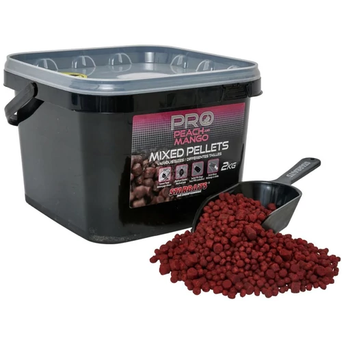 Starbaits Pellet Mixed Pro Peach & Mango 2kg