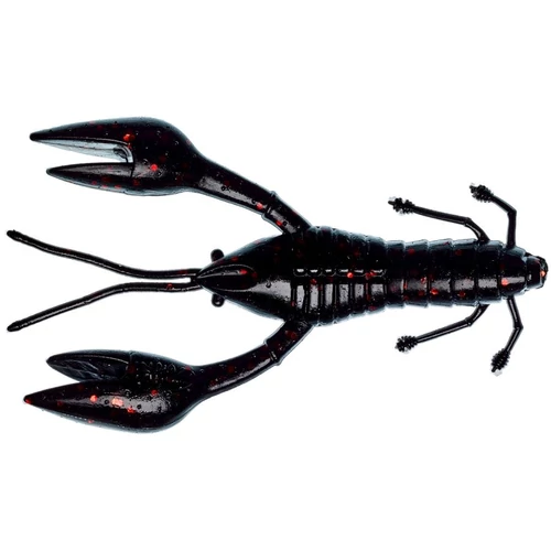 Gunki Hourra Craw 10cm Black Red Flake 6db