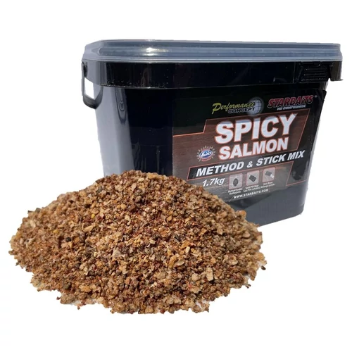 Starbaits Spicy Salmon Method & Stick Mix 1,7kg