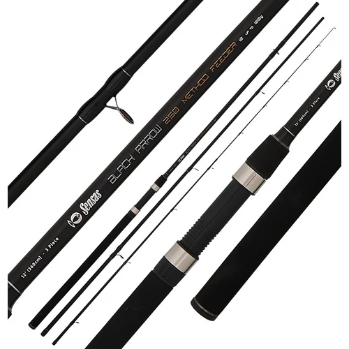 Sensas Black Arrow Method Feeder 250 3,6m 120g (3+2)