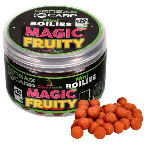 Sensas Mini Boilies Crazy Magic Fruity (gyümölcs) 10mm 80g