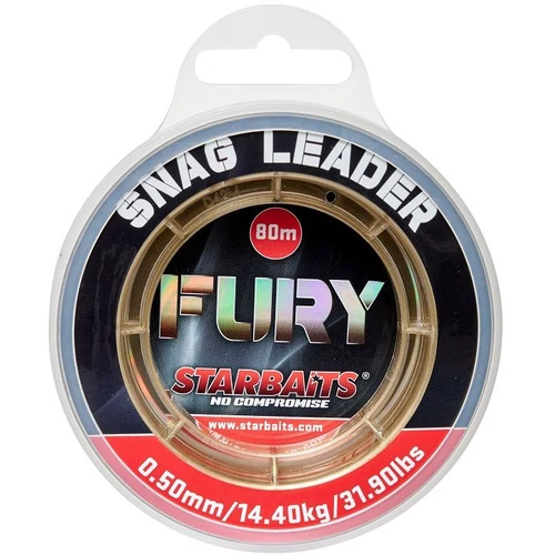 Starbaits FURY Snag Leader 80m 0,50mm