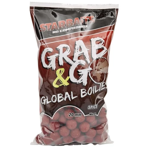 Starbaits Grab & Go Global boilies SPICE (fűszer)20mm 1kg bojli