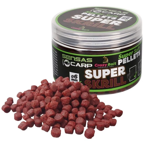 Sensas Pellet Super Soft Super Krill (krill) 6mm 60g