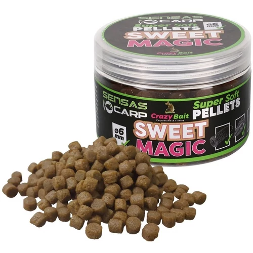 Sensas Pellet Super Soft Sweet Magic (édes hal) 6mm 60g