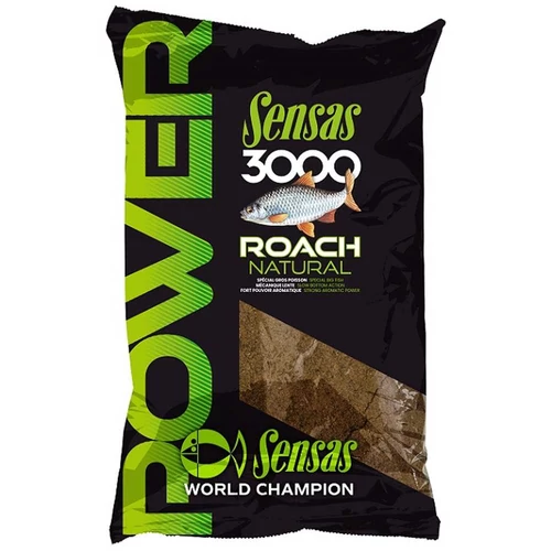 Sensas Etetőanyag 3000 Power Roach Natural (bodorka) 1kg