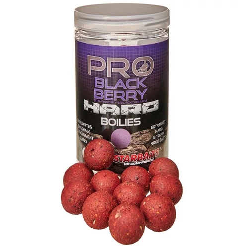 Starbaits Hard Boilies Pro Blackberry 200g 20mm
