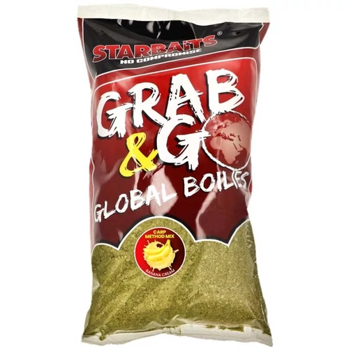 Starbaits Method Mix Global Banana Cream 1,8kg