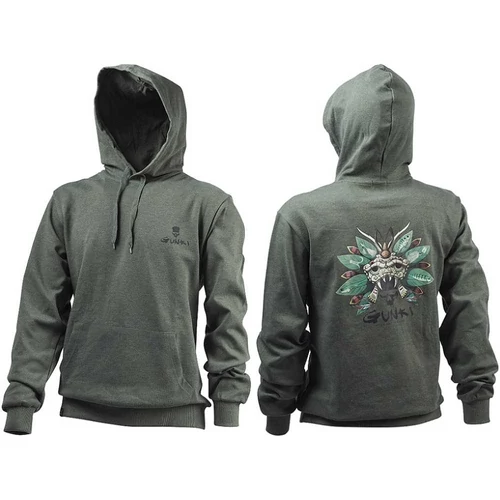 Gunki Pulóver Chief Greensmoke Hoody XL