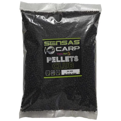 Sensas Pellet Club Black Fish 1kg 4mm