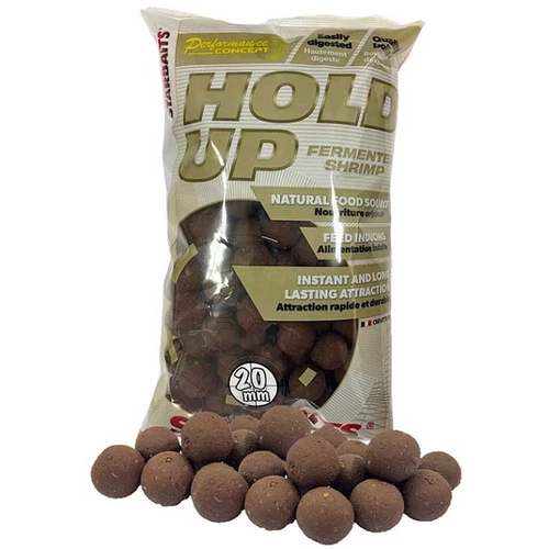 Starbaits Boilies Hold Up Fermented Shrimp 800g 24mm